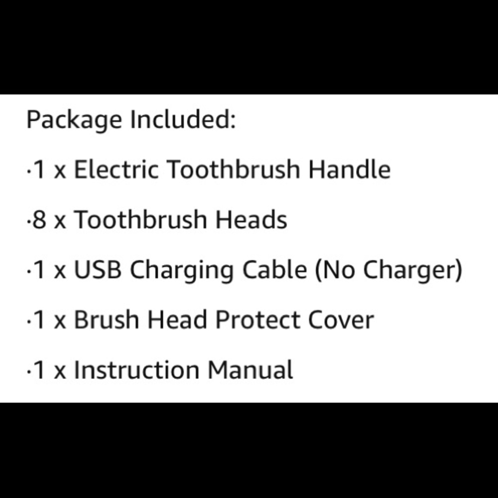 NWOT Sonic Electric Toothbrush, IPX7 - Picture 4 of 6